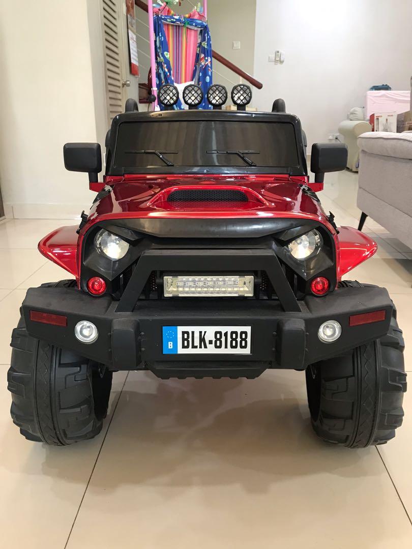 Electric Kids Car Jeep, Hobbies & Toys, Toys & Games on Carousell