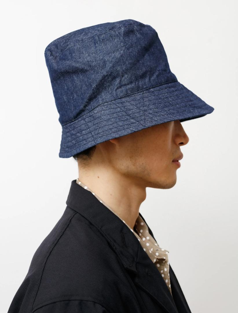 Engineered Garments denim bucket hat USA unisex cap 漁夫帽, 男裝