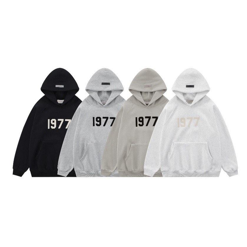 Essentials 1977 Hoodie new design (Category: Hoodies) located in Subic. Submitted by litkultureph (Listing ID 1193515414, Image 1). Description: Essentials 1977 Hoodie Colors: all posted available size : S M L XL Php 2,850 each + shipping fee Payment first policy Gcash/Palawan Express only 1-2 weeks ETA Dm us to order now .