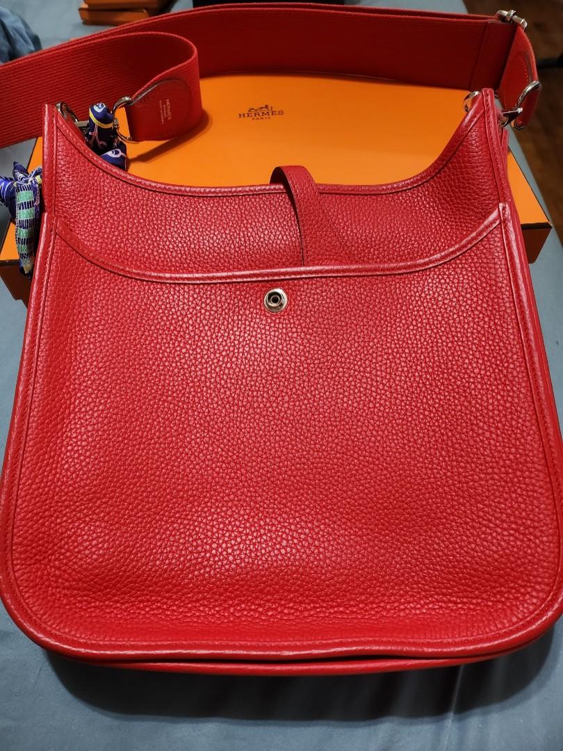 Hermes Evelyne 29 Rouge De Coeur phw
