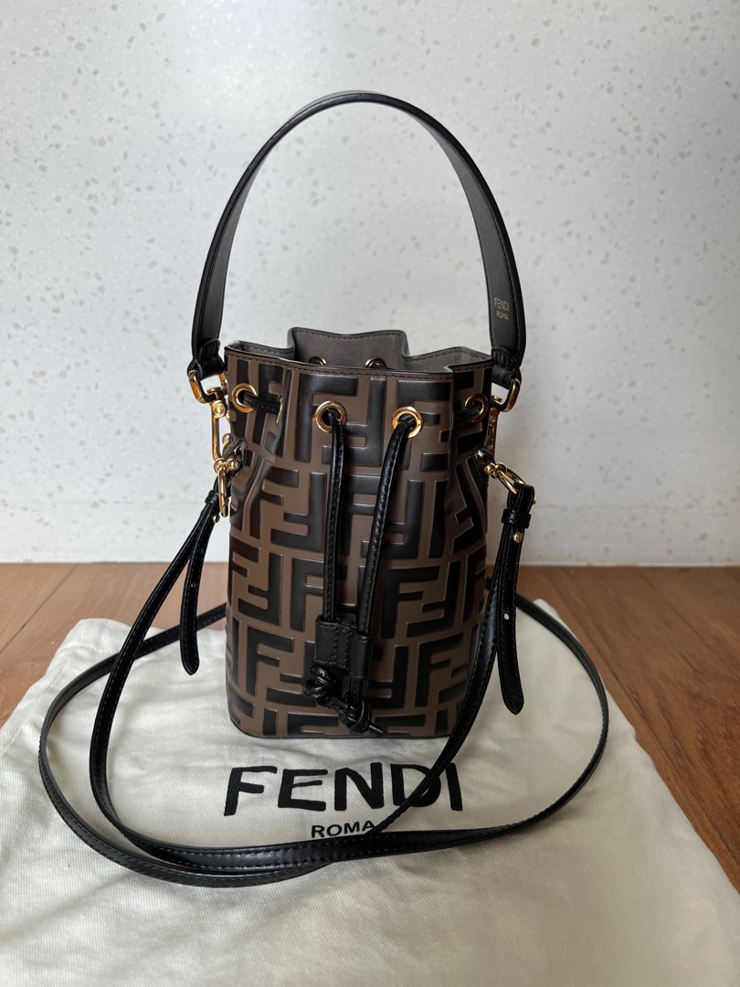 FENDI Mini Mon Tresor Bucket Bag Luxury Bags Wallets on Carousell