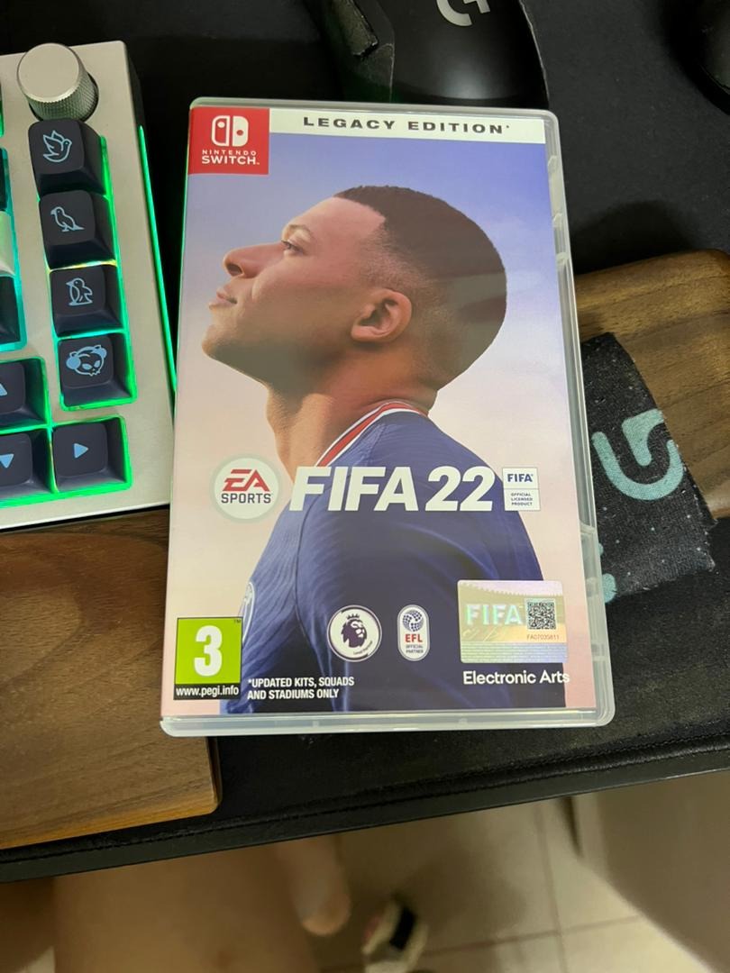 FIFA 22 nintendo switch, Video Gaming, Video Games, Nintendo on Carousell