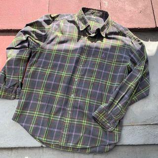 Flannel bean pole kemeja