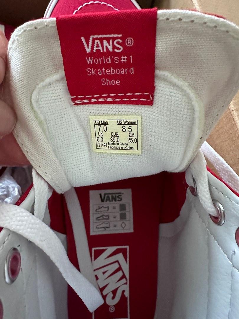 Formula One Red Vans