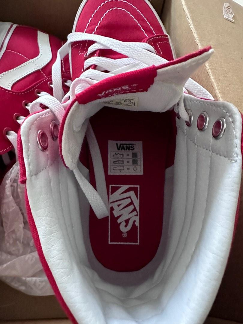 Formula One Red Vans Women s Fashion Footwear Sneakers on Carousell