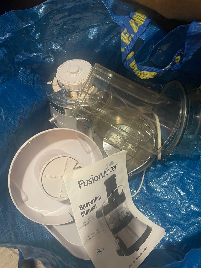 Fusion Juicer, TV & Home Appliances, Kitchen Appliances, Juicers