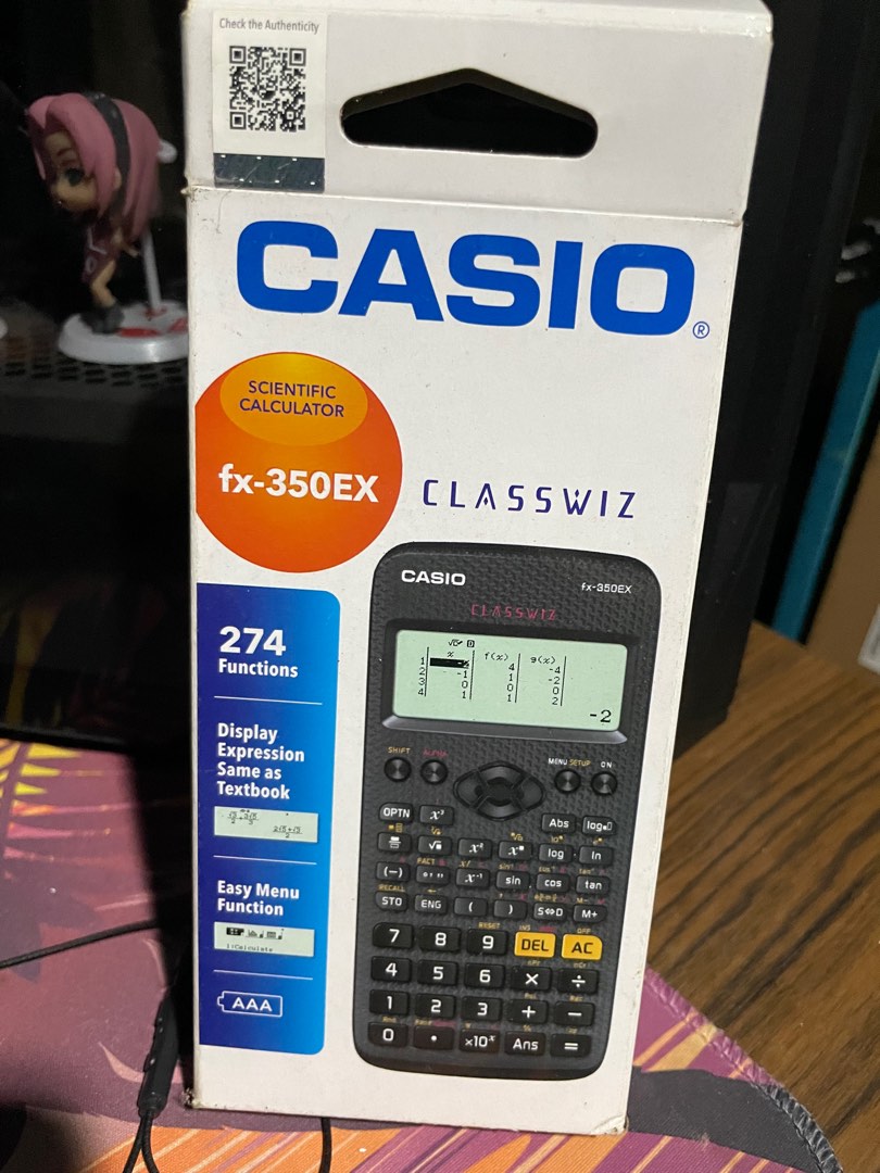 fx 350EX Casio Scientific Calculator Computers Tech Parts