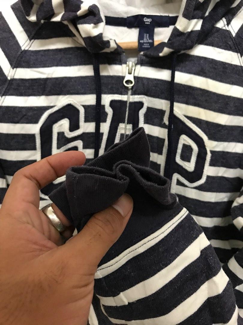 Gap striped hoodie hotsell