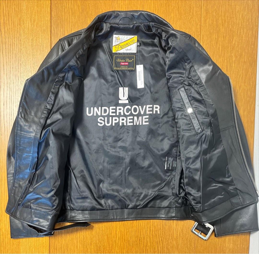 Schott x Undercover x Supreme genuine leather jacket 皮褸, 男裝