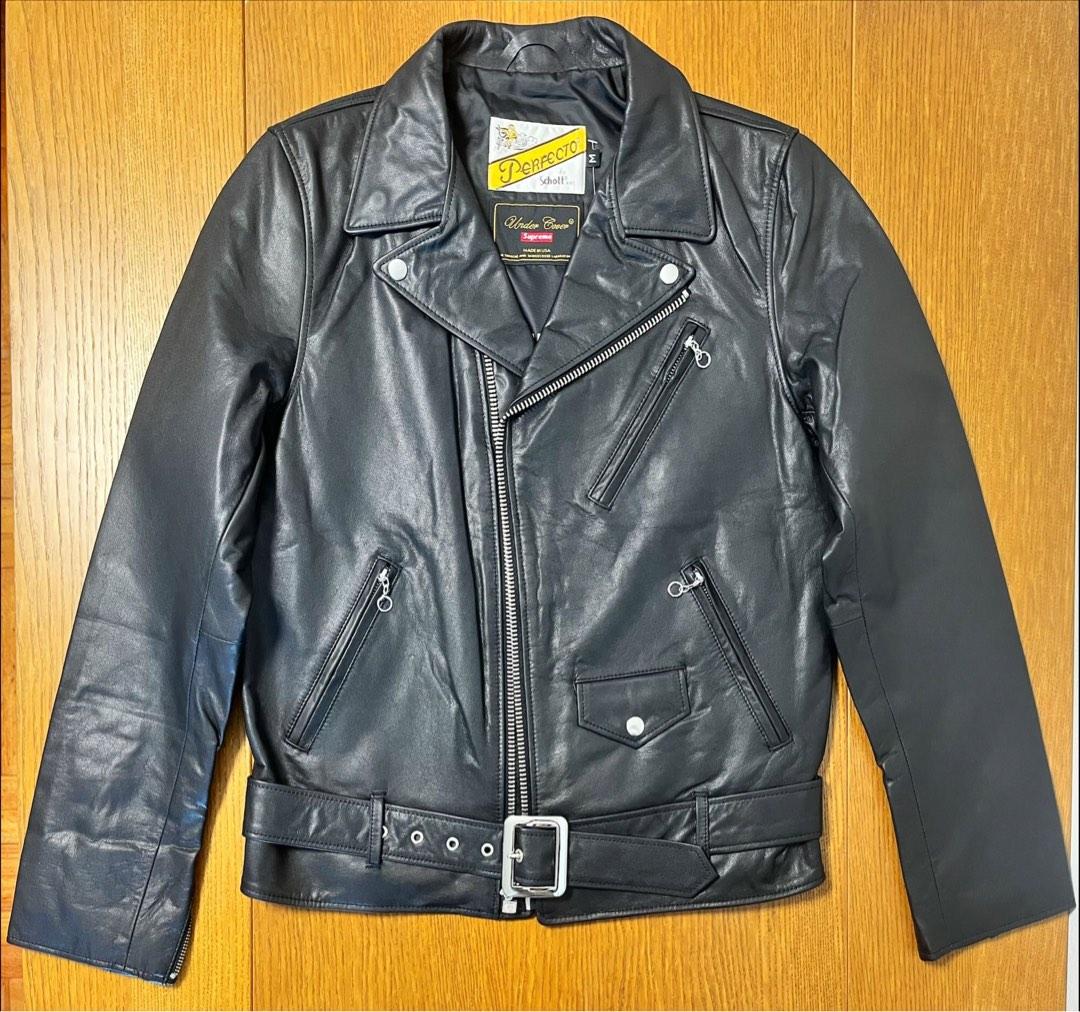 Schott x Undercover x Supreme genuine leather jacket 皮褸, 男裝