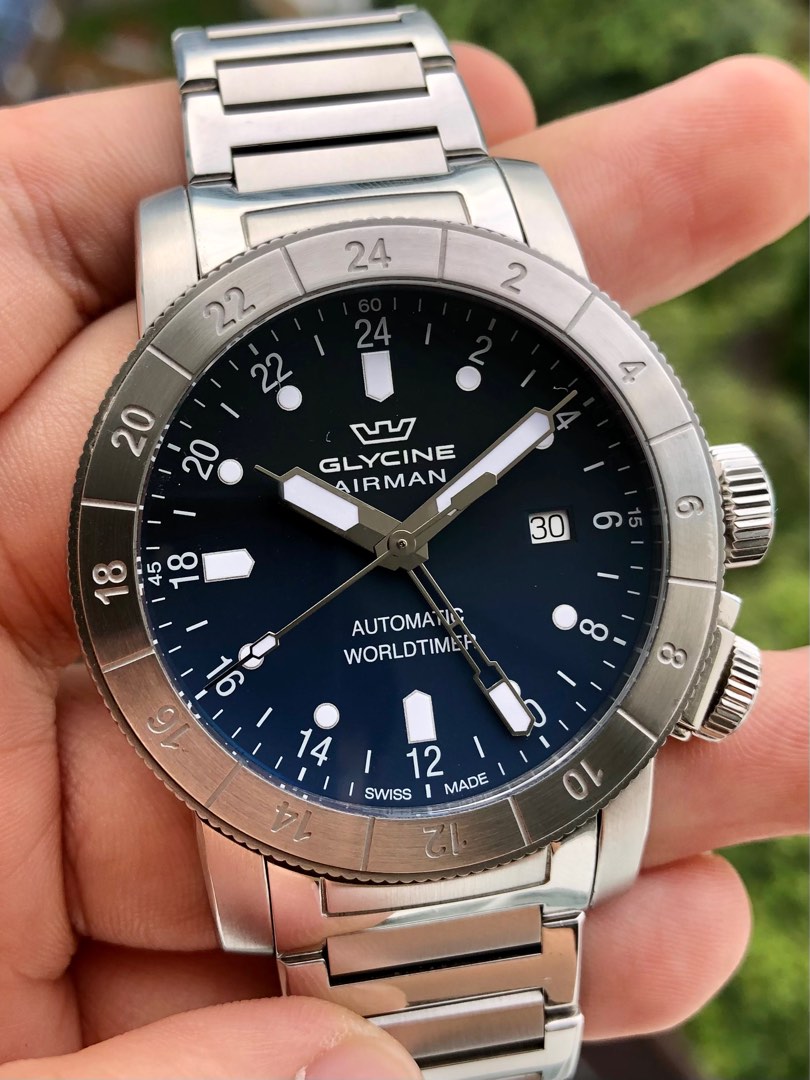 Glycine airman airfighter skeleton automatic watch shop