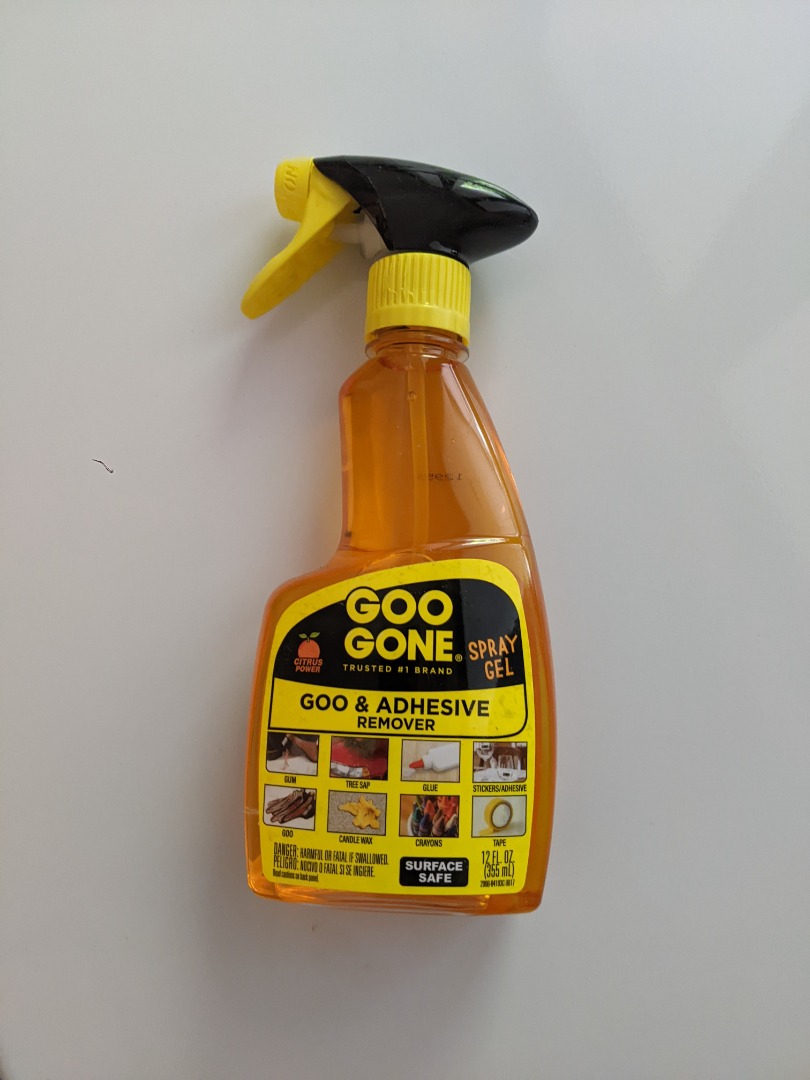 Goo Gone Sticker and Glue remover, Furniture & Home Living, Cleaning
