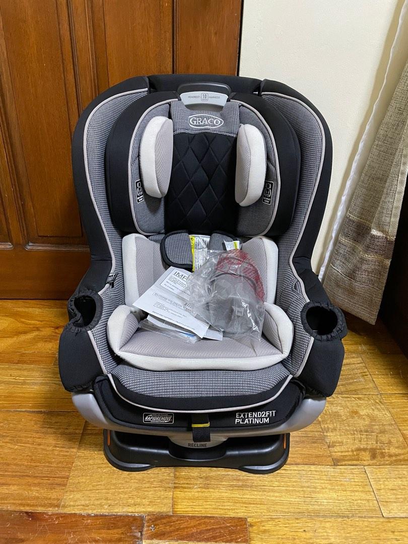 Graco extend2fit platinum convertible car seat online