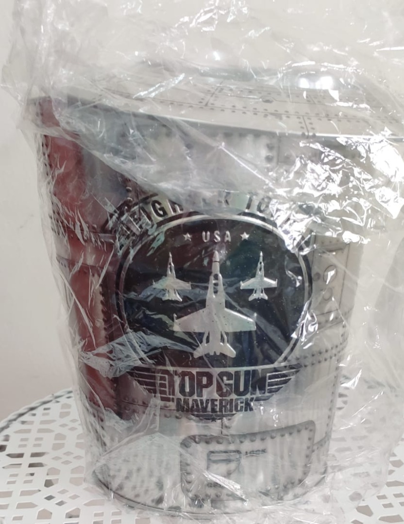 GSC EXCLUSIVE TOP GUN MAVERICK METAL POPCORN BUCKET, Hobbies & Toys