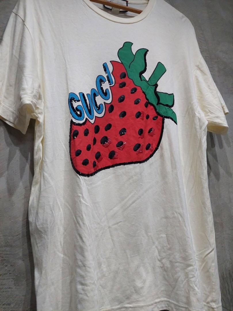 Gucci T Shirt Batch, Gucci Cherry, Gucci Strawberry, Gucci