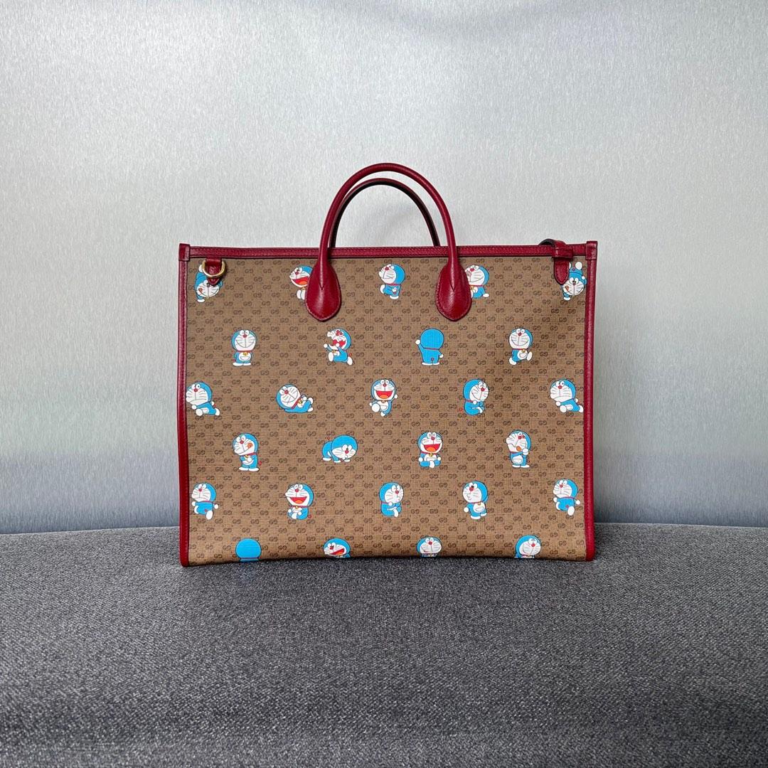 Gucci x Doraemon Tote, Luxury, Bags & Wallets on Carousell