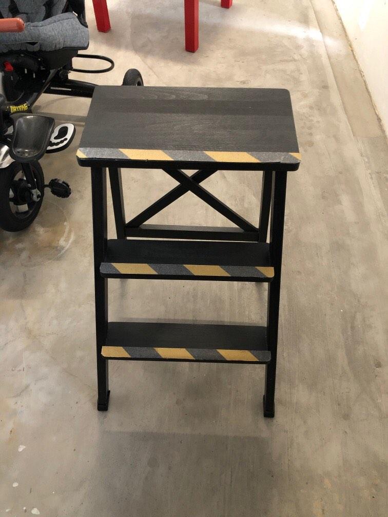 Ikea High Stepping Chair (Wood), Furniture & Home Living, Furniture