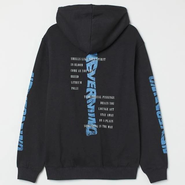 H M HOODIE NIRVANA ORIGINAL