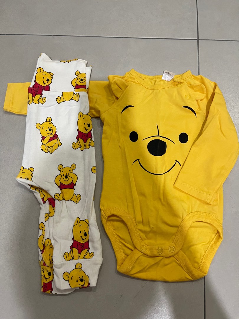 H&m winnie the pooh sales onesie