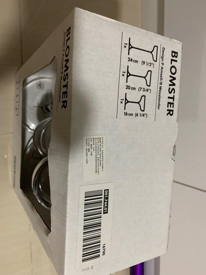 IKEA Blomster Candle Holder for 3, Furniture & Home Living, Home