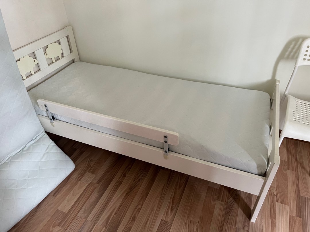 Ikea Junior Bed Frame, Furniture & Home Living, Furniture, Bed Frames & Mattresses on Carousell