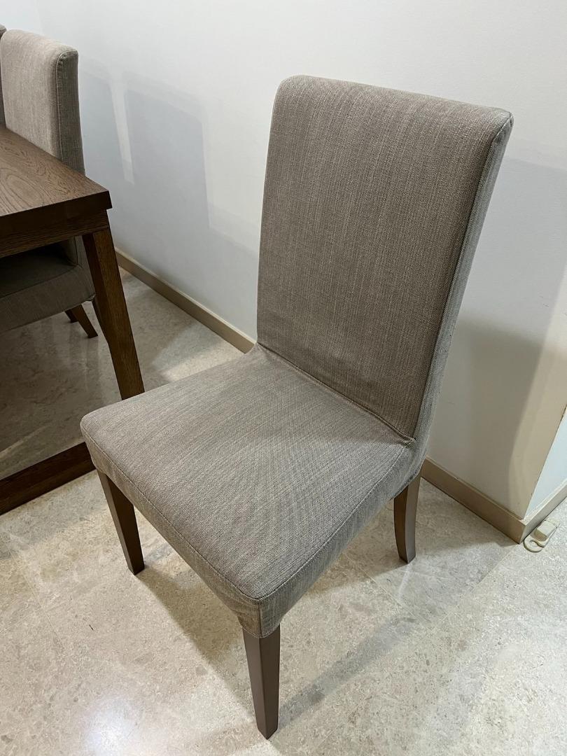 5 Ikea chairs (set), Furniture & Home Living, Furniture, Chairs on