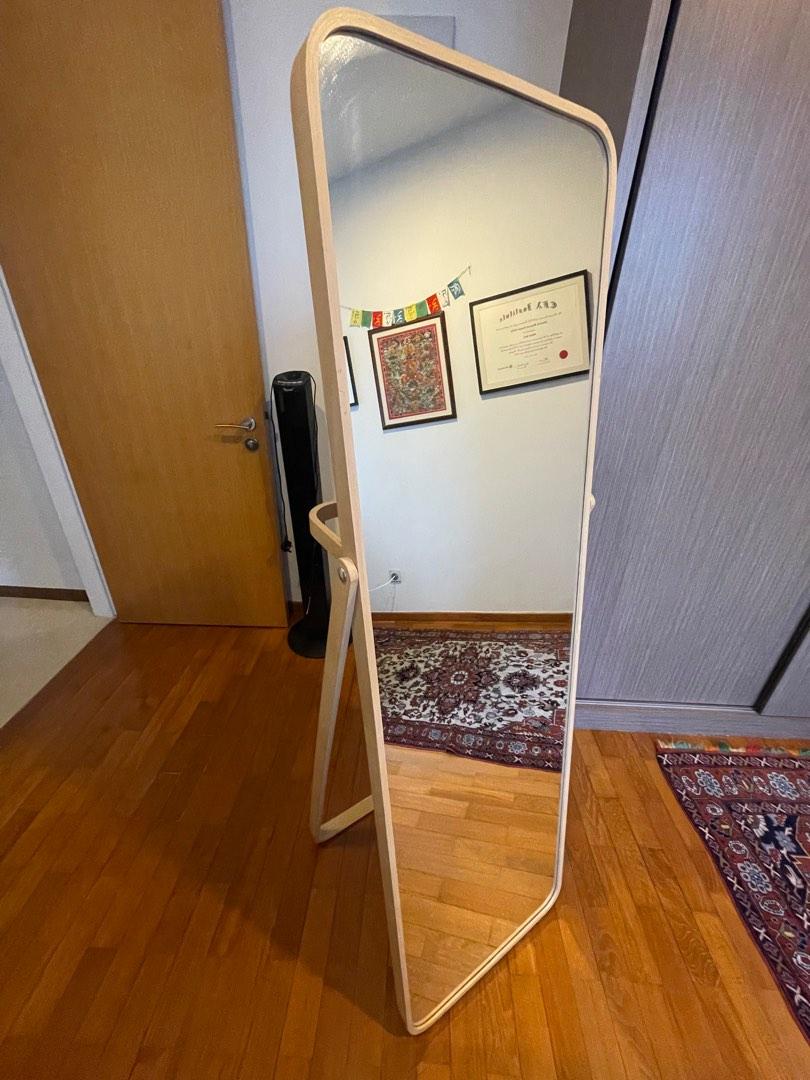 Ikea Standing Mirror, Furniture & Home Living, Home Decor, Mirrors on