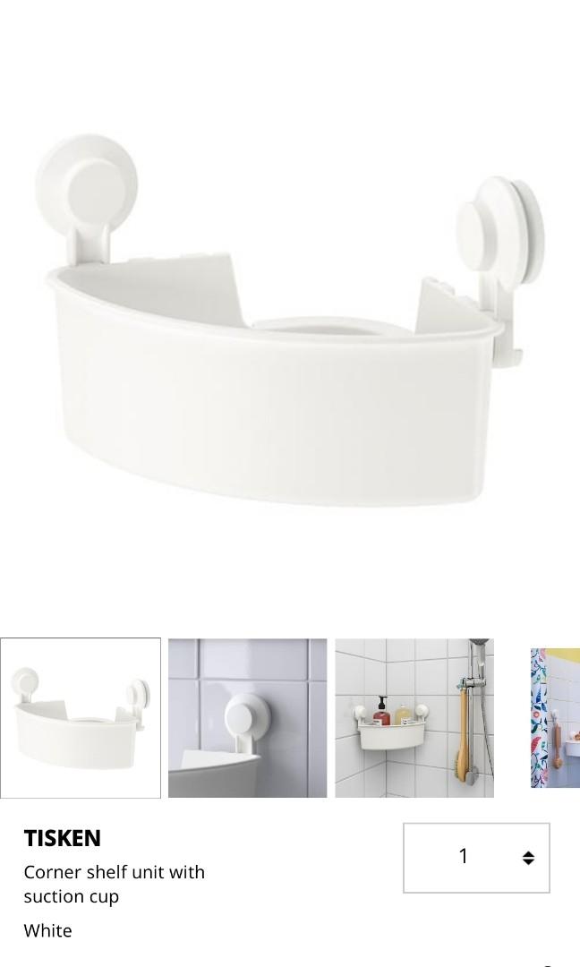 IKEA Tisken bathroom caddy, Furniture & Home Living, Bathroom & Kitchen
