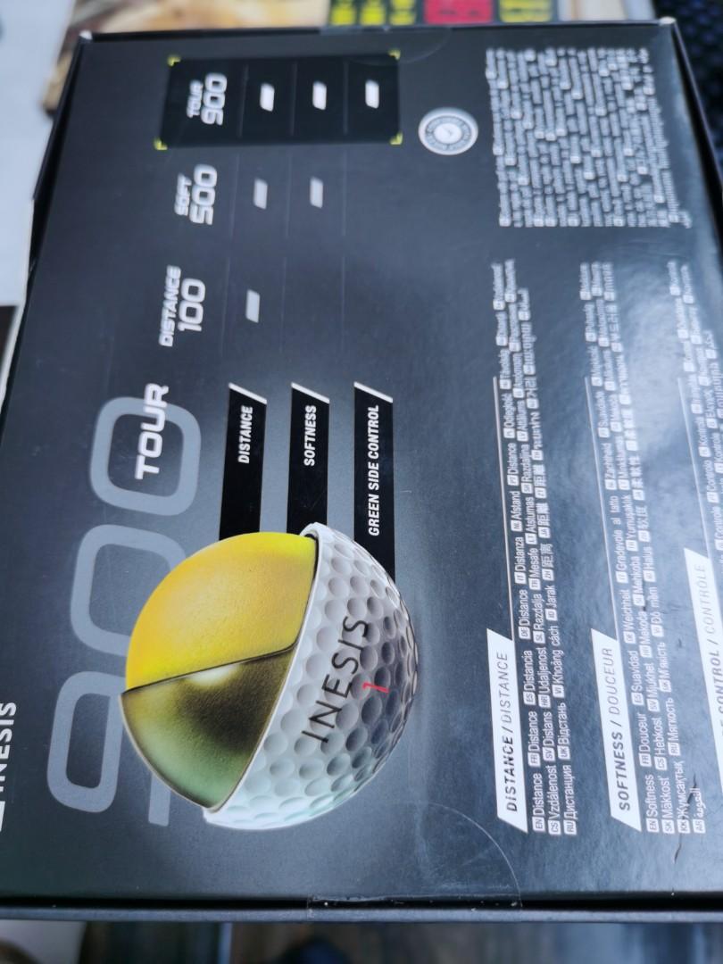 Inesis Tour 900 golf balls sealed box, Sports Equipment, Sports & Games