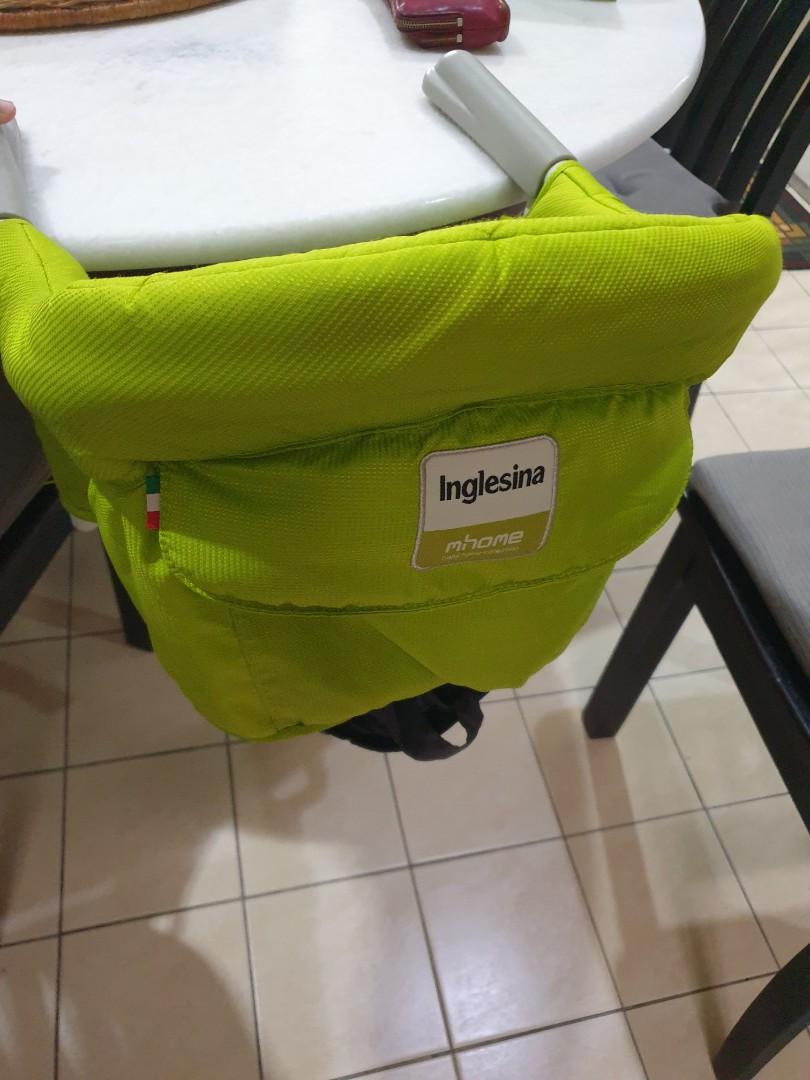 Inglesina fast sales table chair footrest
