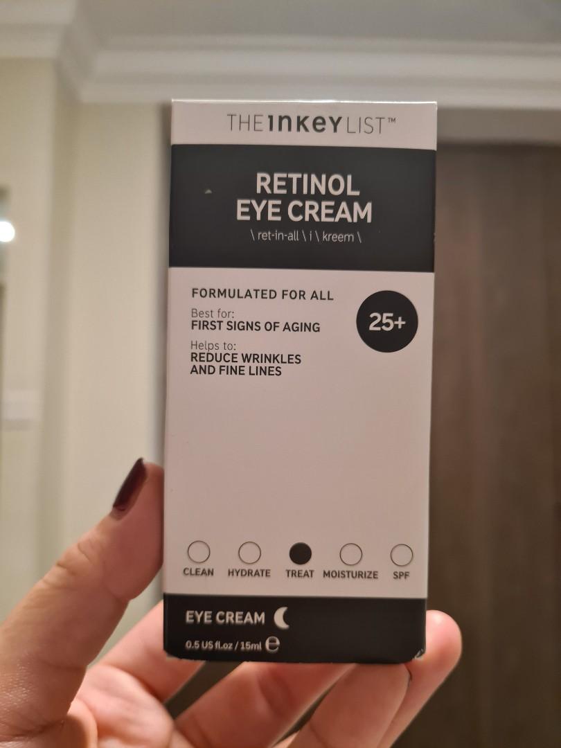Inkey List Retinol Eye Cream, Beauty & Personal Care, Face, Face Care