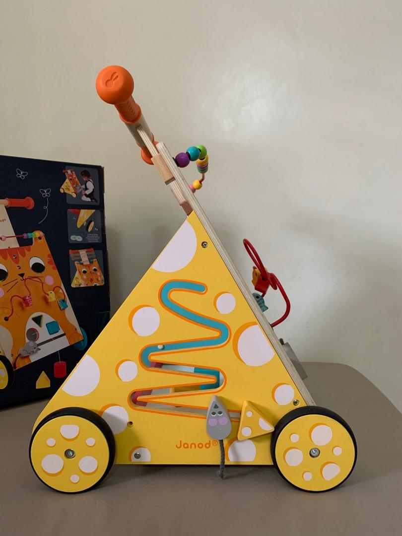 Janod activity push walker, Babies & Kids, Infant Playtime on Carousell