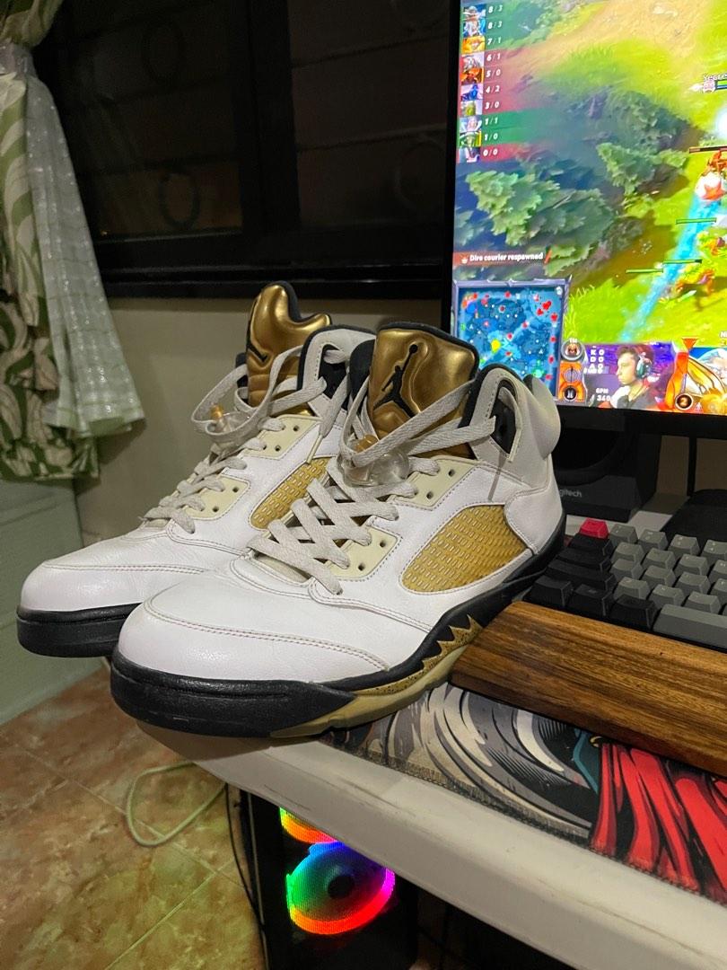 Jordan 5 2024 gold medal