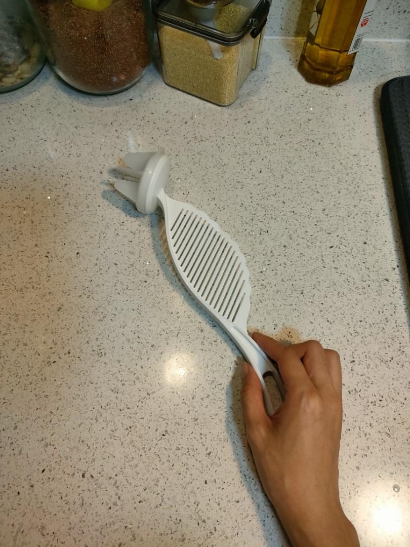 Kitchen Elegant White Dry Hand Wash Rice Strainer Bean Vegetables