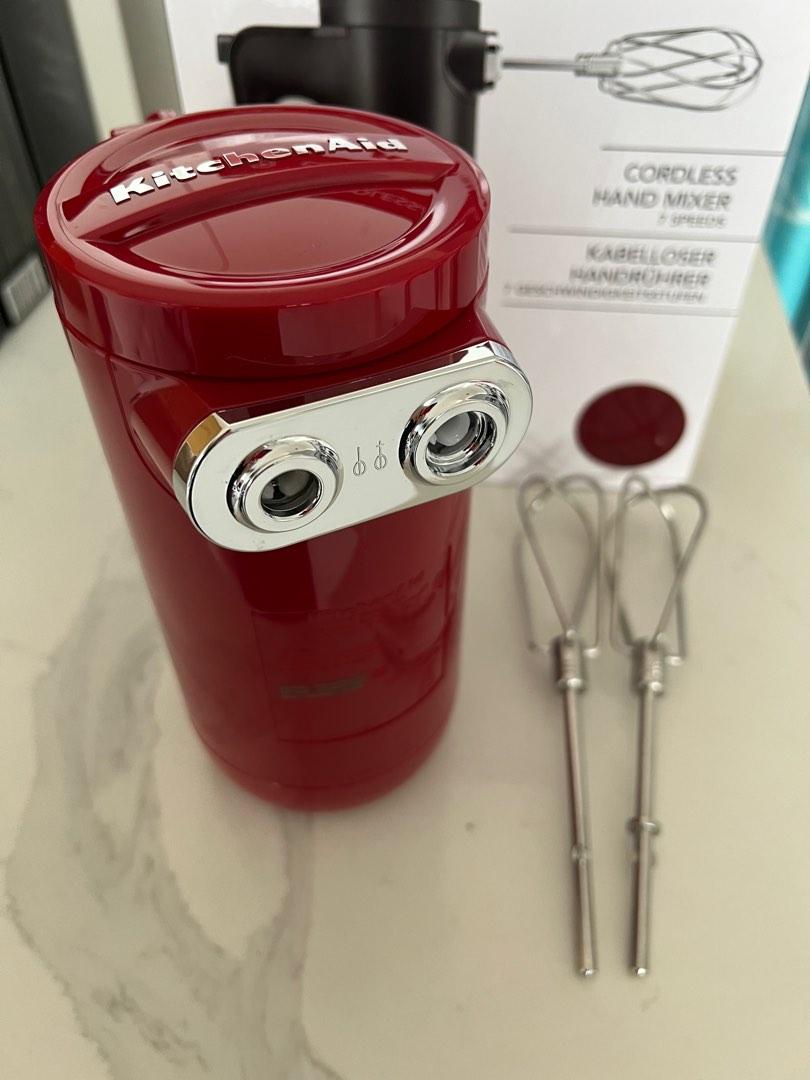 kitchen aid hand held mixer cordless
