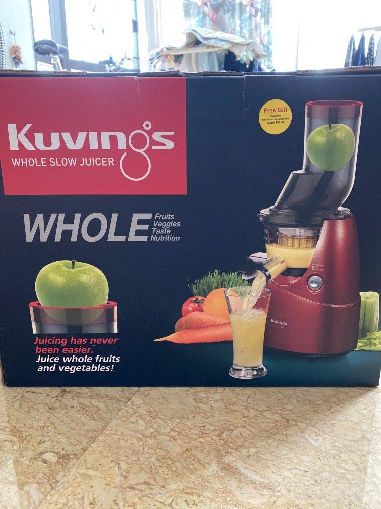 Kuvings slow juicer, TV & Home Appliances, Kitchen Appliances, Juicers