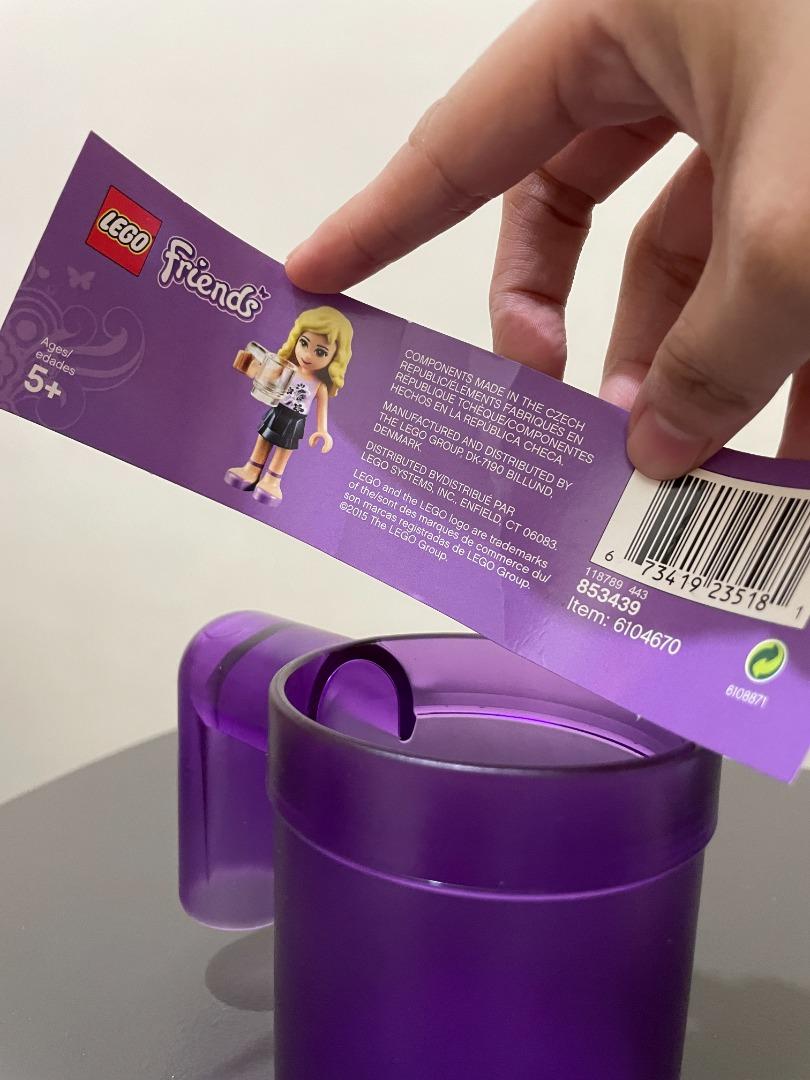 LEGO Upscaled Mug or Cup 851400 (Red & Purple) 2 pieces, Furniture & Home Living, Kitchenware