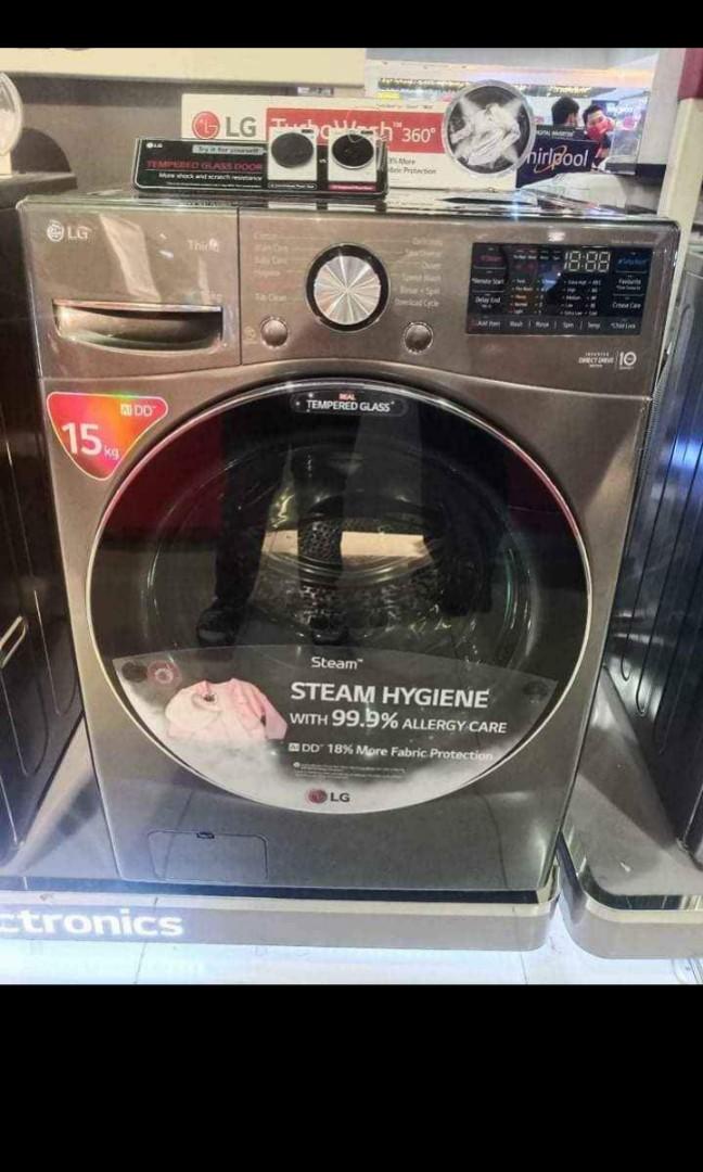 LG FRONT LOAD WASHER AND DRYER, TV & Home Appliances, Washing Machines