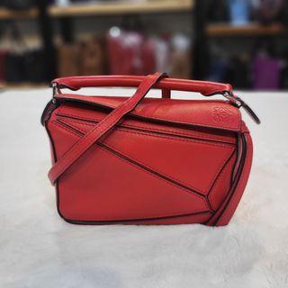 Loewe Bolso Puzzle Mini Vino