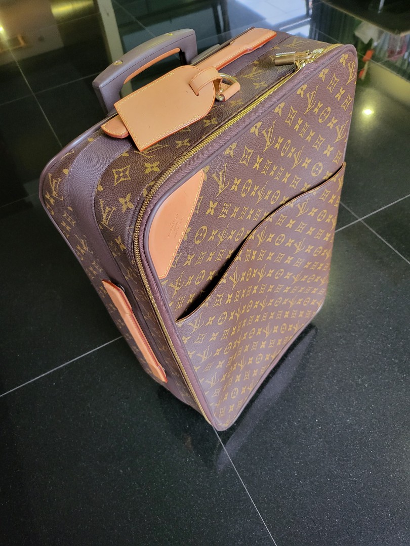 Louis Vuitton Pegase Suitcase & Briefcase Travel Set