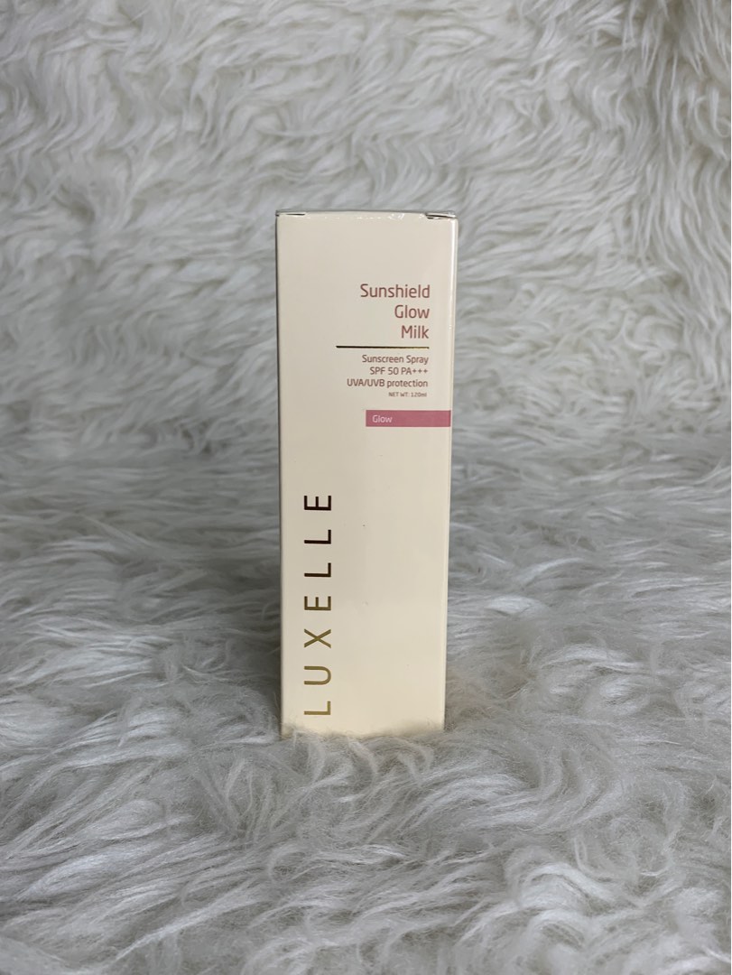 Luxelle Sunshield Glow Milk Sunscreen Spray, Beauty & Personal Care