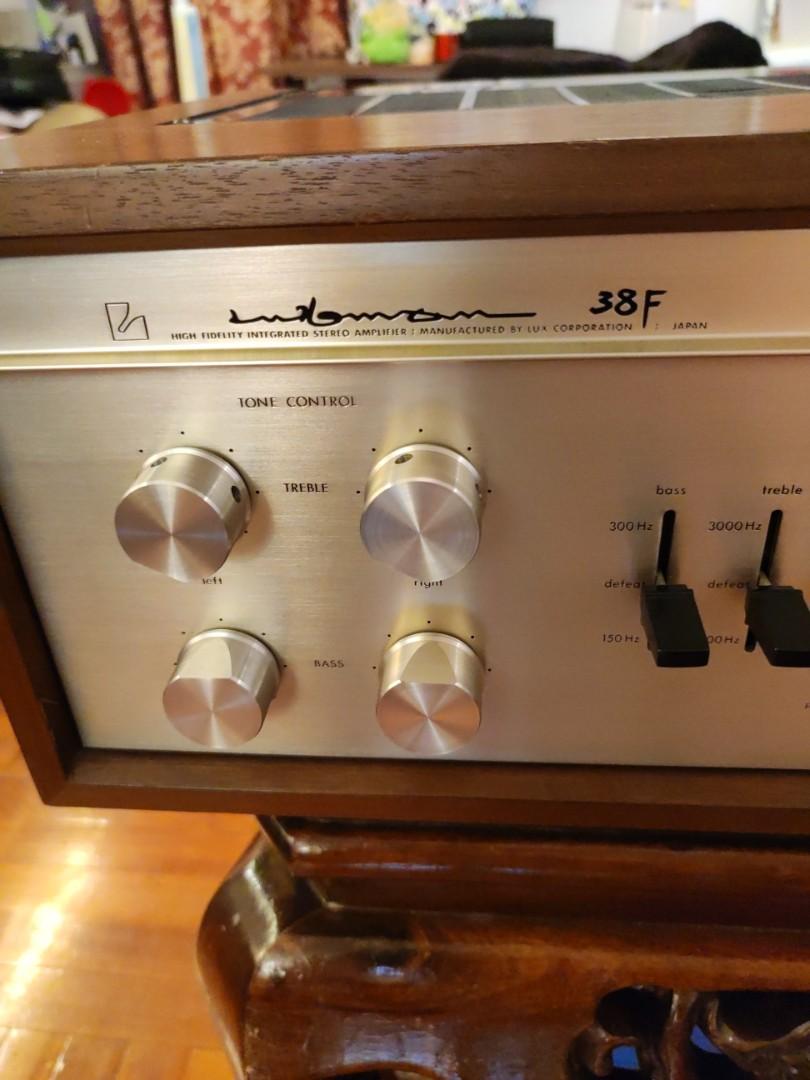Luxman SQ38F 胆機木壳100V原廠胆無摩改新淨不設試機, 音響器材, 其他