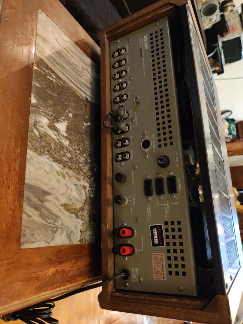 Luxman SQ38F 胆機木壳100V原廠胆無摩改新淨不設試機, 音響器材, 其他