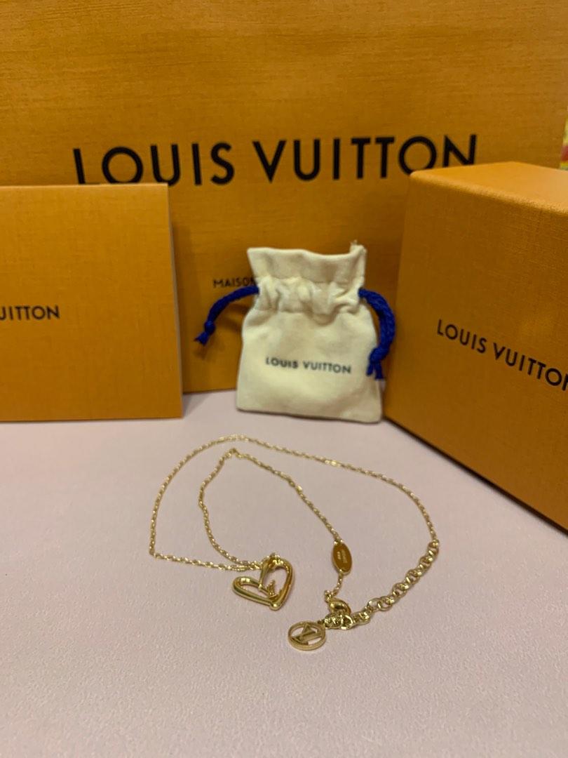 lv fall in love necklace