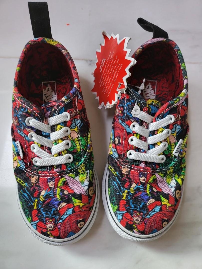 Marvel Van Shoes Babies Kids Babies Kids Fashion on Carousell
