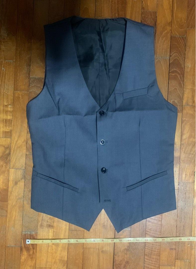Mens grey vest