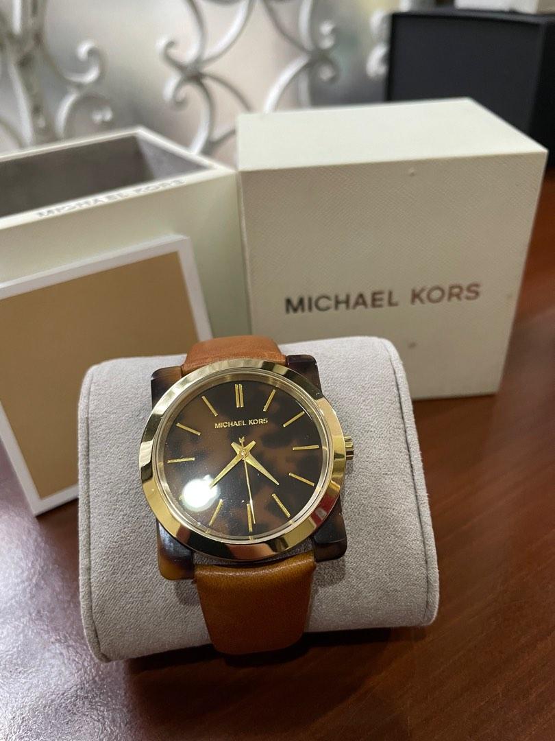 Leather Strap For Apple Watch  Michael Kors