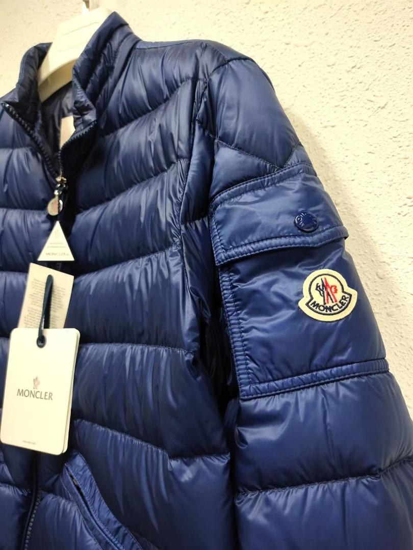 Moncler agay jacket navy best sale
