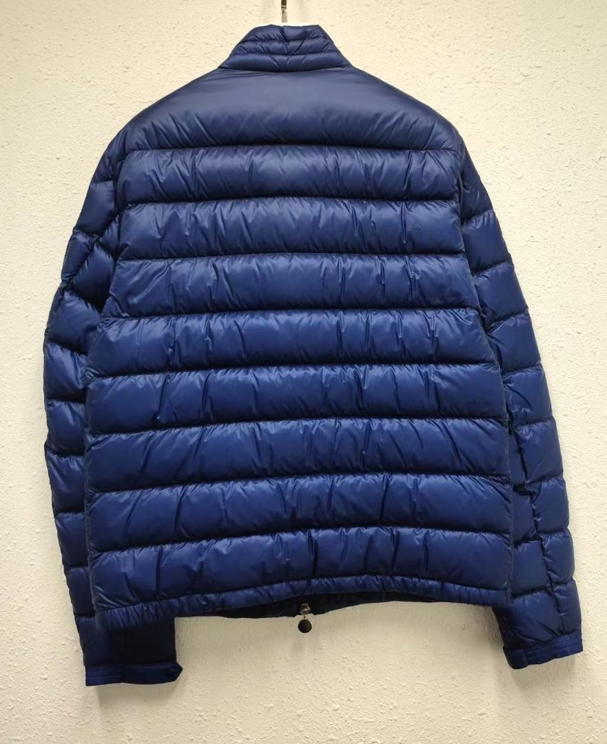 Moncler Agay Down Jacket for Men in Blue 1A00075 53279 77N Carousell