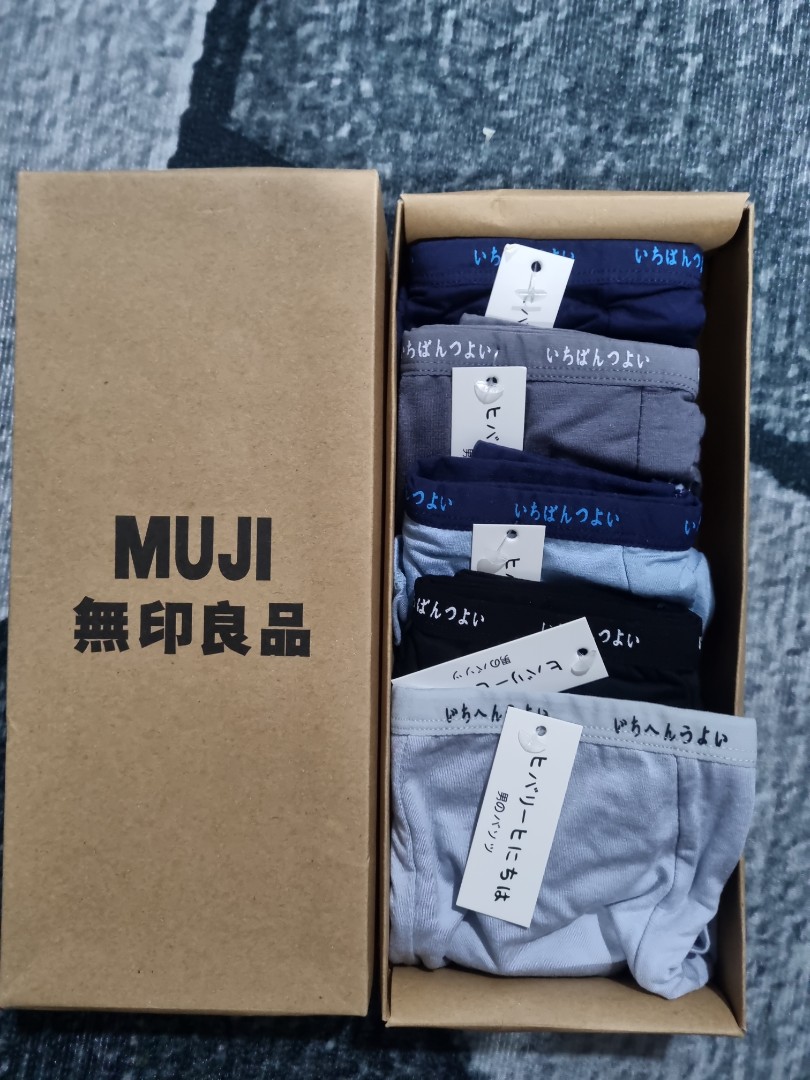 Muji underwear boxers, Men's Fashion, Bottoms, New Underwear on Carousell